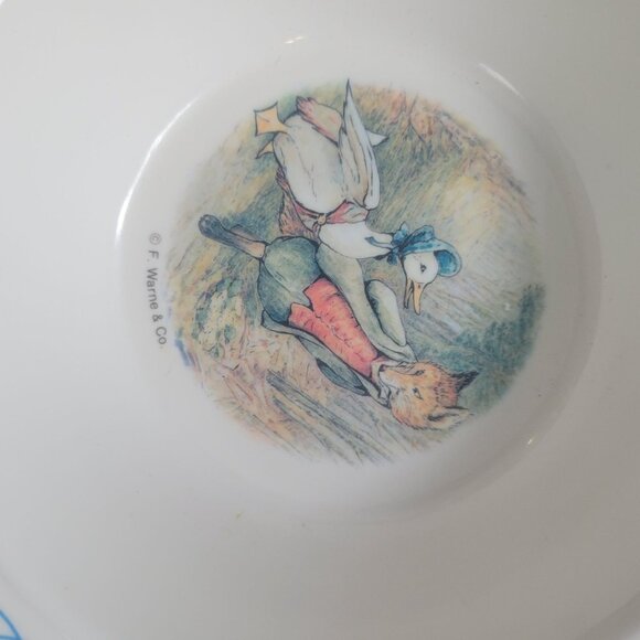 Peter Rabbit & Friends Eden China Bowl 5.5" Childrens Dish With Illustrations - Picture 2 of 6